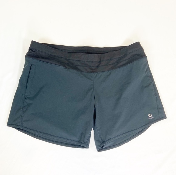 oiselle Pants - Oiselle Long Roga Shorts Womens 8 Black Lined